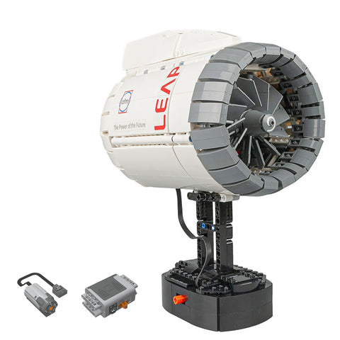 MOC-133571 CFM LEAP Engine Tech Model Particle Building Blocks Toys Set (1,659PCS) MOC-133571 CFM LEAP Engine Tech Model Particle Building Blocks Toys Set (1,659PCS)