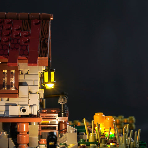 Windmill Model Building Blocks  Set Light Module Deco Kit  (Yellow) Windmill Model Building Blocks  Set Light Module Deco Kit  (Yellow)