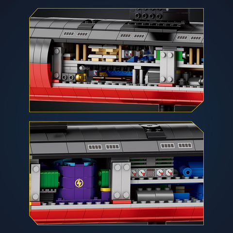 Mocsage 1/125 UCC Los Angeles-class Military Nuclear Submarine Model Building Blocks Set (2988PCS) Mocsage 1/125 UCC Los Angeles-class Military Nuclear Submarine Model Building Blocks Set (2988PCS)