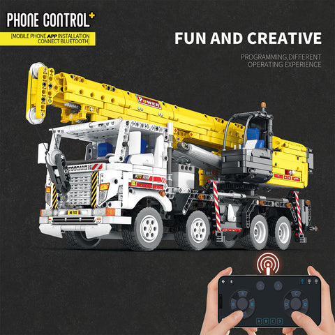 RC Autocrane Engineering  Vehicle Building Blocks Assembly  MOC Toy STEM Set (2206PCS) RC Autocrane Engineering  Vehicle Building Blocks Assembly  MOC Toy STEM Set (2206PCS)