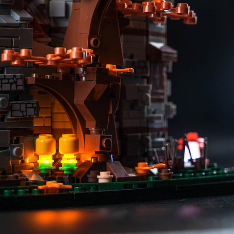 Windmill Model Building Blocks  Set Light Module Deco Kit  (Yellow) Windmill Model Building Blocks  Set Light Module Deco Kit  (Yellow)