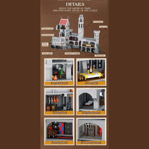 Medieval European classical Castle Building Blocks Set(3999PCS) Medieval European classical Castle Building Blocks Set(3999PCS)