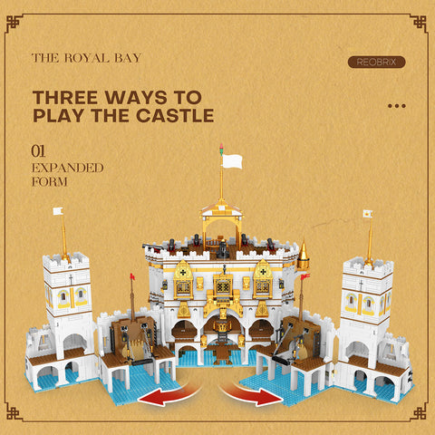 Royal Bay Pirate Series Assembly  Building Blocks MOC Toys STEM  Set (4168PCS) Royal Bay Pirate Series Assembly  Building Blocks MOC Toys STEM  Set (4168PCS)