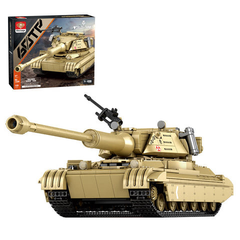 Mocsage 1/28 Scale 60TP Tank Building Blocks Set (1128PCS) Mocsage 1/28 Scale 60TP Tank Building Blocks Set (1128PCS)