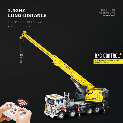 RC Autocrane Engineering  Vehicle Building Blocks Assembly  MOC Toy STEM Set (2206PCS) RC Autocrane Engineering  Vehicle Building Blocks Assembly  MOC Toy STEM Set (2206PCS)