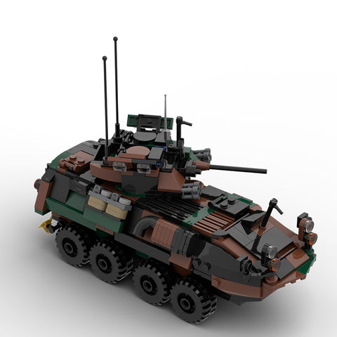 Mocsage  MOC-126469 DIY Assembly LAV-25 Infantry Fighting Vehicle Model Small Particles Building Blocks Set (476PCS) Mocsage  MOC-126469 DIY Assembly LAV-25 Infantry Fighting Vehicle Model Small Particles Building Blocks Set (476PCS)