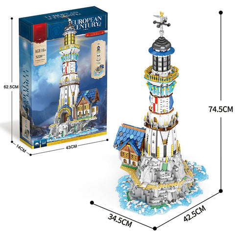 Medieval Lighthouse Bricks MOC  Toys STEM Set(3228pcs) Medieval Lighthouse Bricks MOC  Toys STEM Set(3228pcs)