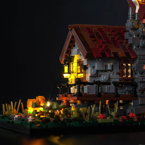 Windmill Model Building Blocks  Set Light Module Deco Kit  (Yellow) Windmill Model Building Blocks  Set Light Module Deco Kit  (Yellow)