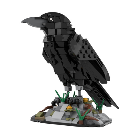Mocsage MOC-217187 Raven Bird Building Blocks Set (357PCS) Mocsage MOC-217187 Raven Bird Building Blocks Set (357PCS)