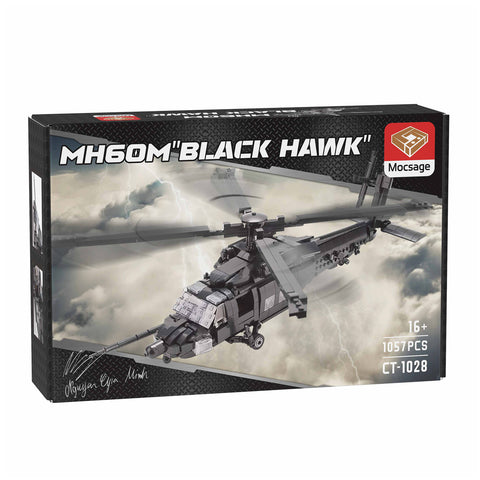 Mocsage MH60MBlack Hawk Military Copter Model(1057PCS) Mocsage MH60MBlack Hawk Military Copter Model(1057PCS)
