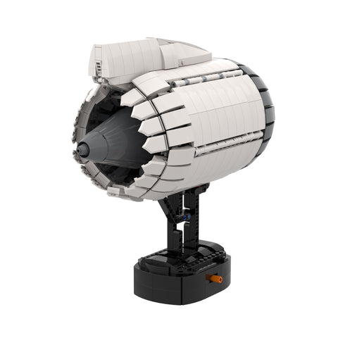 MOC-133571 CFM LEAP Engine Tech Model Particle Building Blocks Toys Set (1,659PCS) MOC-133571 CFM LEAP Engine Tech Model Particle Building Blocks Toys Set (1,659PCS)