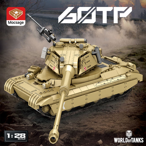 Mocsage 1/28 Scale 60TP Tank Building Blocks Set (1128PCS) Mocsage 1/28 Scale 60TP Tank Building Blocks Set (1128PCS)