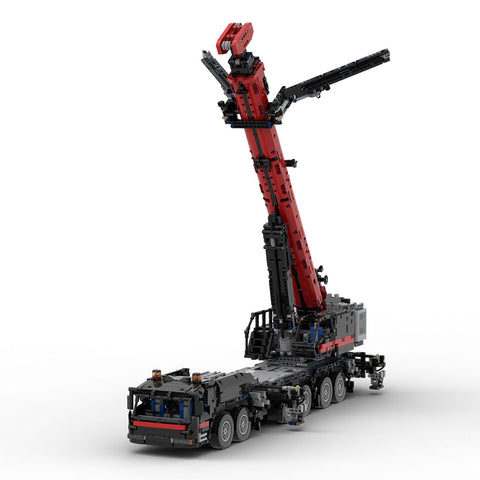 4325Pcs 2.4g Multichannel MOC  RC Crane Bricks DIY Small  Particle Building Block Toy with  11 Motors Boom Hook 4325Pcs 2.4g Multichannel MOC  RC Crane Bricks DIY Small  Particle Building Block Toy with  11 Motors Boom Hook