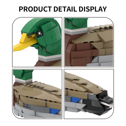 Mocsage MOC-199926 Mallard Building Blocks Set (301PCS) Mocsage MOC-199926 Mallard Building Blocks Set (301PCS)
