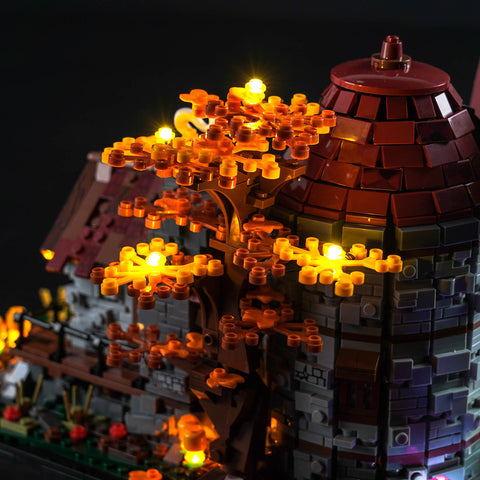 Windmill Model Building Blocks  Set Light Module Deco Kit  (Yellow) Windmill Model Building Blocks  Set Light Module Deco Kit  (Yellow)