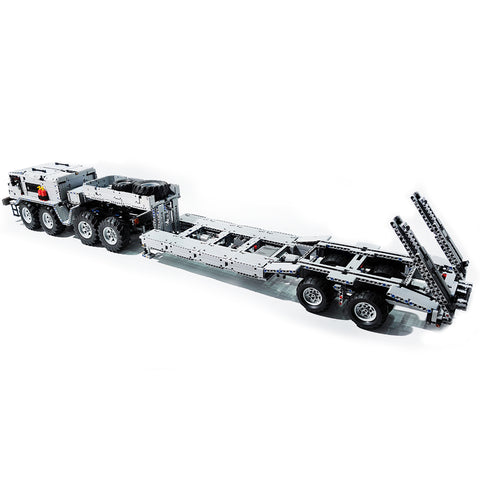 MAZ-537 8x8 Military Truck with  Electric Trailer DIY Building  Blocks MOC Set (5314PCS+) MAZ-537 8x8 Military Truck with  Electric Trailer DIY Building  Blocks MOC Set (5314PCS+)