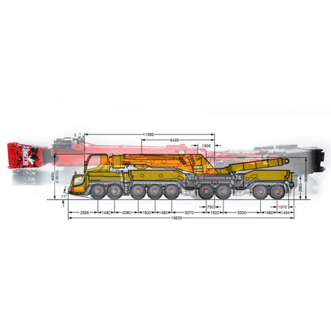 8528PCS/Set LTM11200 v2.0 14  Motor Ultra Large Small Particle  Building Blocks MOC Dynamic  Remote Control Lithium Battery  Version Engineering Crane Set 8528PCS/Set LTM11200 v2.0 14  Motor Ultra Large Small Particle  Building Blocks MOC Dynamic  Remote Control Lithium Battery  Version Engineering Crane Set