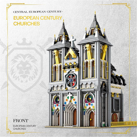 Medieval Church Building Blocks  MOC Toy STEM Set(3468pcs) Medieval Church Building Blocks  MOC Toy STEM Set(3468pcs)