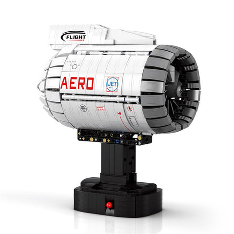 Mocsage Turbo Aircraft Engine Building Blocks Set (1813PCS) Mocsage Turbo Aircraft Engine Building Blocks Set (1813PCS)