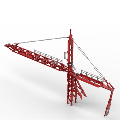 1203Pcs Large Bricks Crane  Auxiliary Arm Building Block  Toys for High Level Building  Block Crane Set 1203Pcs Large Bricks Crane  Auxiliary Arm Building Block  Toys for High Level Building  Block Crane Set