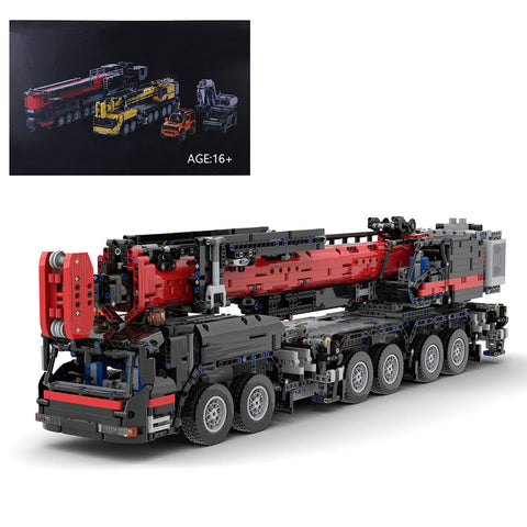 4325Pcs 2.4g Multichannel MOC  RC Crane Bricks DIY Small  Particle Building Block Toy with  11 Motors Boom Hook 4325Pcs 2.4g Multichannel MOC  RC Crane Bricks DIY Small  Particle Building Block Toy with  11 Motors Boom Hook