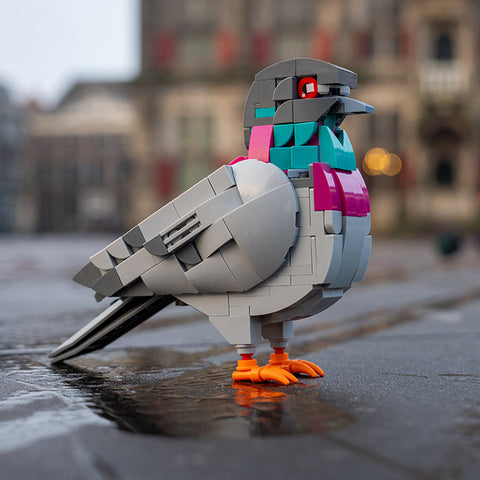 Mocsage MOC-208738 Feral Pigeon Building Blocks Set (255PCS) Mocsage MOC-208738 Feral Pigeon Building Blocks Set (255PCS)