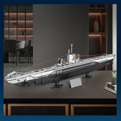 Mocsage U-TYPE Submarine Assembly Toy Building Blocks Set (3987PCS) Mocsage U-TYPE Submarine Assembly Toy Building Blocks Set (3987PCS)