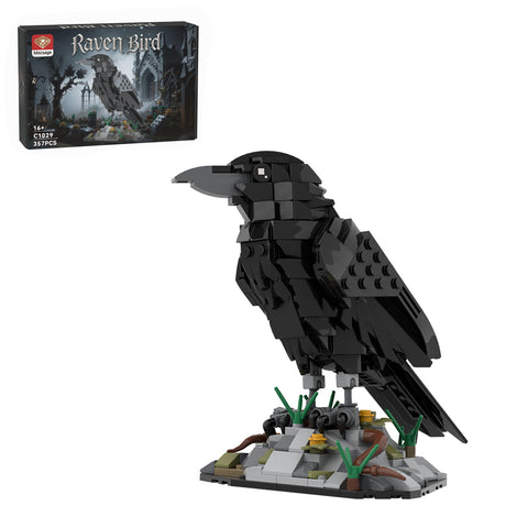 Mocsage MOC-217187 Raven Bird Building Blocks Set (357PCS) Mocsage MOC-217187 Raven Bird Building Blocks Set (357PCS)