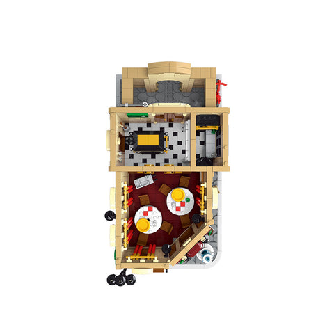 Mocsage Restaurants in Paris with Lights Modular Small Building Blocks Set (3104PCS) Mocsage Restaurants in Paris with Lights Modular Small Building Blocks Set (3104PCS)