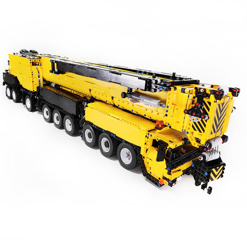 7778Pcs MOC Small Particles V3.0 1:20 2.4G RC Mobile LTM1750-9.1 All-terrain Crane Building Blocks Construction Vehicle Model 7778Pcs MOC Small Particles V3.0 1:20 2.4G RC Mobile LTM1750-9.1 All-terrain Crane Building Blocks Construction Vehicle Model