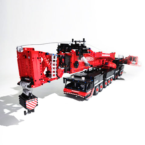8528PCS/Set LTM11200 v2.0 14  Motor Ultra Large Small Particle  Building Blocks MOC Dynamic  Remote Control Lithium Battery  Version Engineering Crane Set 8528PCS/Set LTM11200 v2.0 14  Motor Ultra Large Small Particle  Building Blocks MOC Dynamic  Remote Control Lithium Battery  Version Engineering Crane Set