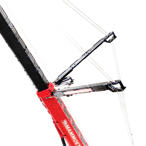 7778Pcs V3 1:20 2.4G 12-Motor  9-Bridge MOC Mobile  LTM1750-9.1 All-road RC Crane  Model DIY Small Particle  Building Block Kit - Red 7778Pcs V3 1:20 2.4G 12-Motor  9-Bridge MOC Mobile  LTM1750-9.1 All-road RC Crane  Model DIY Small Particle  Building Block Kit - Red