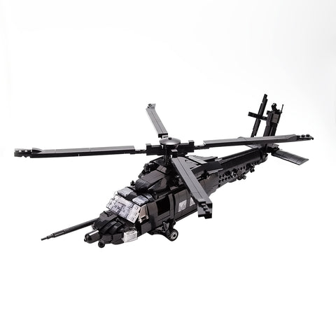 Mocsage MH60MBlack Hawk Military Copter Model(1057PCS) Mocsage MH60MBlack Hawk Military Copter Model(1057PCS)