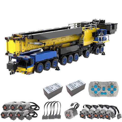 V3.0 1/20 2.4G RC Mobile LTM1750-9.1 All-terrain Crane Building Blocks Construction Vehicle Model (7778PCS) V3.0 1/20 2.4G RC Mobile LTM1750-9.1 All-terrain Crane Building Blocks Construction Vehicle Model (7778PCS)