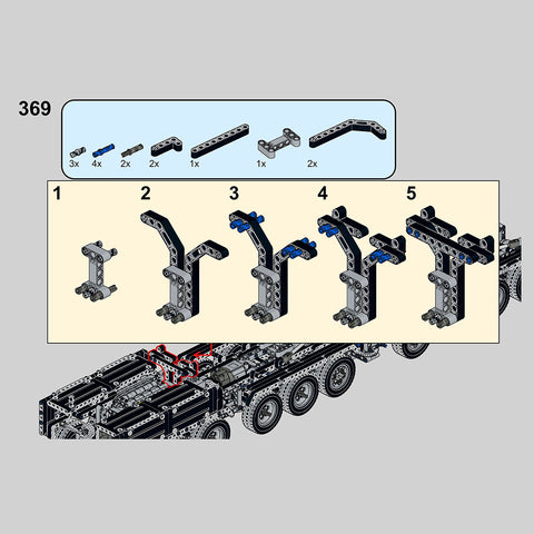 7778Pcs V3 1:20 2.4G 12-Motor  9-Bridge MOC Mobile  LTM1750-9.1 All-road RC Crane  Model DIY Small Particle  Building Block Kit - Red 7778Pcs V3 1:20 2.4G 12-Motor  9-Bridge MOC Mobile  LTM1750-9.1 All-road RC Crane  Model DIY Small Particle  Building Block Kit - Red