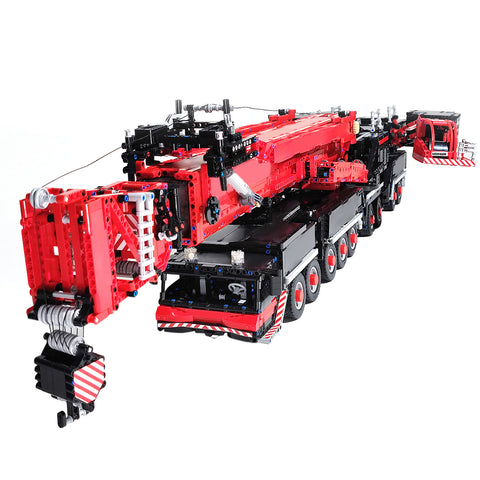 8528PCS/Set LTM11200 v2.0 14 Motor Ultra Large Small Particle Building Blocks MOC Dynamic Remote Control Lithium Battery Version Engineering Crane Set   8528PCS/Set LTM11200 v2.0 14 Motor Ultra Large Small Particle Building Blocks MOC Dynamic Remote Control Lithium Battery Version Engineering Crane Set
