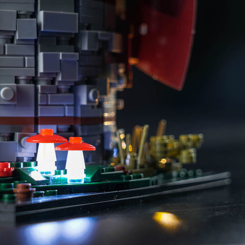 Windmill Model Building Blocks  Set Light Module Deco Kit  (Yellow) Windmill Model Building Blocks  Set Light Module Deco Kit  (Yellow)