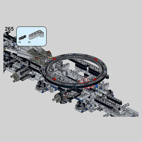 7778Pcs V3 1:20 2.4G 12-Motor  9-Bridge MOC Mobile  LTM1750-9.1 All-road RC Crane  Model DIY Small Particle  Building Block Kit - Red 7778Pcs V3 1:20 2.4G 12-Motor  9-Bridge MOC Mobile  LTM1750-9.1 All-road RC Crane  Model DIY Small Particle  Building Block Kit - Red