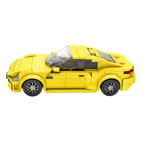 1/24 Scale 8 Studio Supercar Building Blocks Set (384PCS/Yellow) 1/24 Scale 8 Studio Supercar Building Blocks Set (384PCS/Yellow)