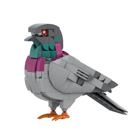 Mocsage MOC-208738 Feral Pigeon Building Blocks Set (255PCS) Mocsage MOC-208738 Feral Pigeon Building Blocks Set (255PCS)