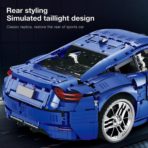 Mocsage 1/8 Scale Maserati Building Blocks Set (Blue/5480PCS) Mocsage 1/8 Scale Maserati Building Blocks Set (Blue/5480PCS)