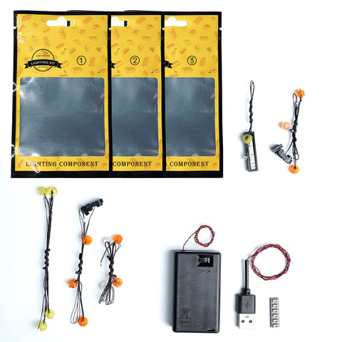 Windmill Model Building Blocks  Set Light Module Deco Kit  (Yellow) Windmill Model Building Blocks  Set Light Module Deco Kit  (Yellow)