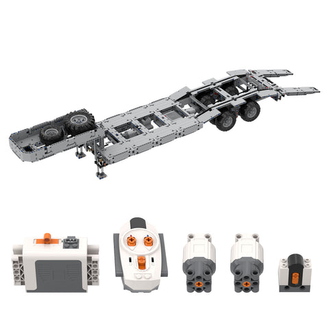 MAZ-537 8x8 Military Truck with  Electric Trailer DIY Building  Blocks MOC Set (5314PCS+) MAZ-537 8x8 Military Truck with  Electric Trailer DIY Building  Blocks MOC Set (5314PCS+)