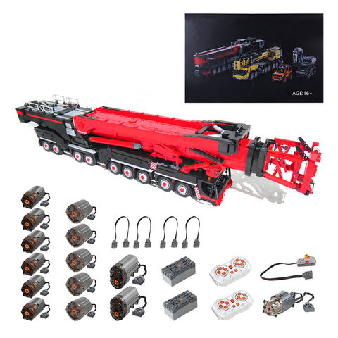 LTM-11200 14 Motors UCCS RC Engineering Crane Tech Building Blocks Set (Dynamic Version/12205PCS) LTM-11200 14 Motors UCCS RC Engineering Crane Tech Building Blocks Set (Dynamic Version/12205PCS)