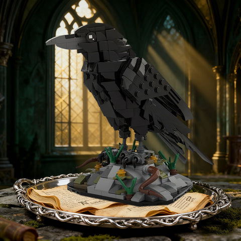 Mocsage MOC-217187 Raven Bird Building Blocks Set (357PCS)