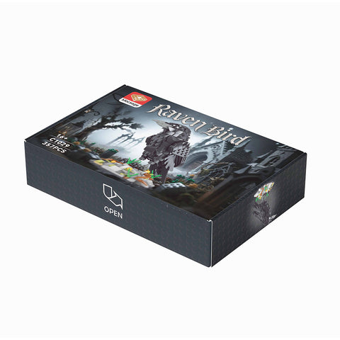 Mocsage MOC-217187 Raven Bird Building Blocks Set (357PCS)
