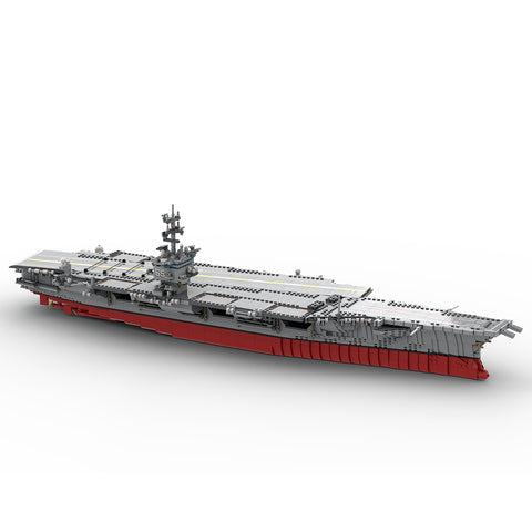 Mocsage 1/350 UCS USS Enterprise CVN-65 Nuclear-powered Aircraft Carrier Military Model Building Blocks Set (4941PCS)