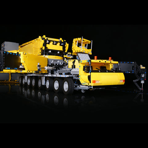 LG17 Crane Model DIY Assembly Building Blocks Set (Dynamic Version/12135PCS/Yellow)