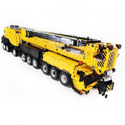 7778Pcs MOC Small Particles  V3.0 1�20 2.4G RC Mobile  LTM1750-9.1 All-terrain Crane  Building Blocks Construction  Vehicle Model