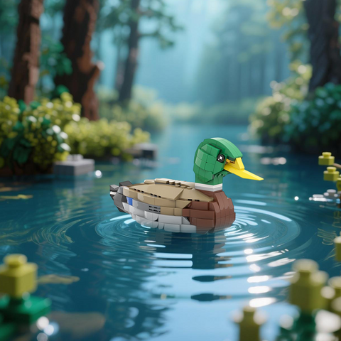 Mocsage MOC-199926 Mallard Building Blocks Set (301PCS)
